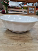 French Rustic White Mixing Bowl