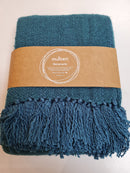 Mulberi  Serenade Throw - Dusky Teal