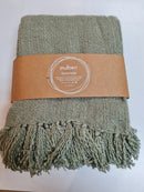 Mulberi  Serenade Throw - Muted Sage