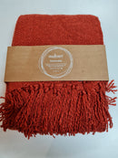 Mulberi  Serenade Throw - Burnt Orange