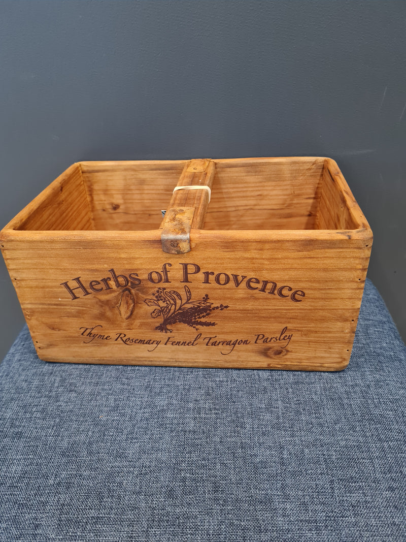 Herbs of Provence box with handle