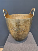 Wine Bucket Burnt Pewter Small