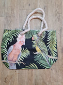 Olivia Black Tote Bag