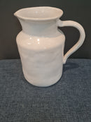 Franco Rustic White Pitcher Large