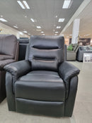 Newman Electric Recliner Chair Black
