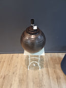 large Round Hammered lamp Base