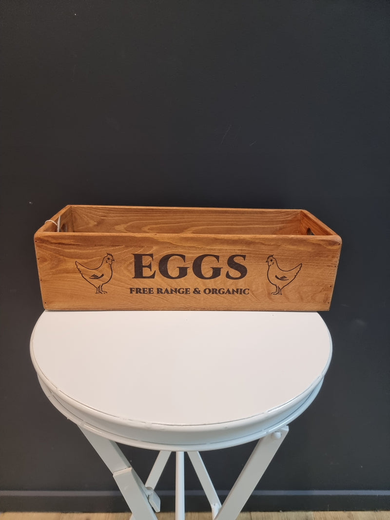 Vintage Inspired Wooden Egg Box 12