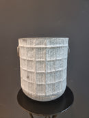 Beckett Grid Rustic Planter Medium