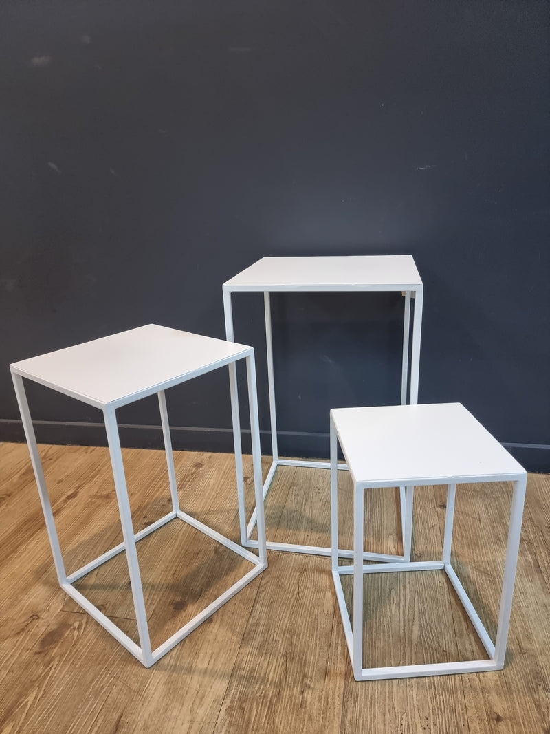 Lennox Nest Of Tables White