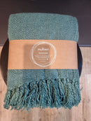 Mulberi  Serenade Throw - Mineral Blue