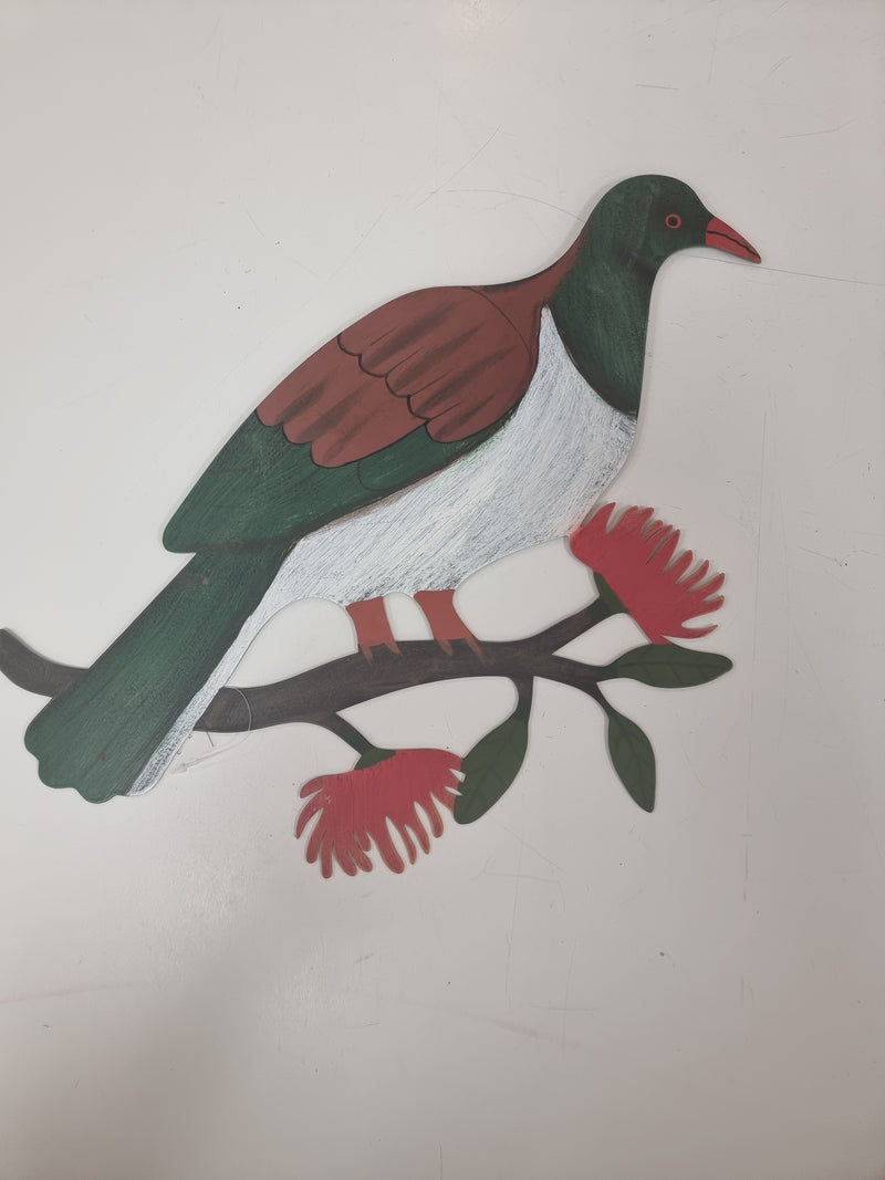 Kereru Wall Hanging Laser Cut