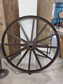 Original iron Wagon Wheel