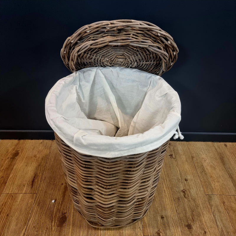 Rattan Laundry Basket Small