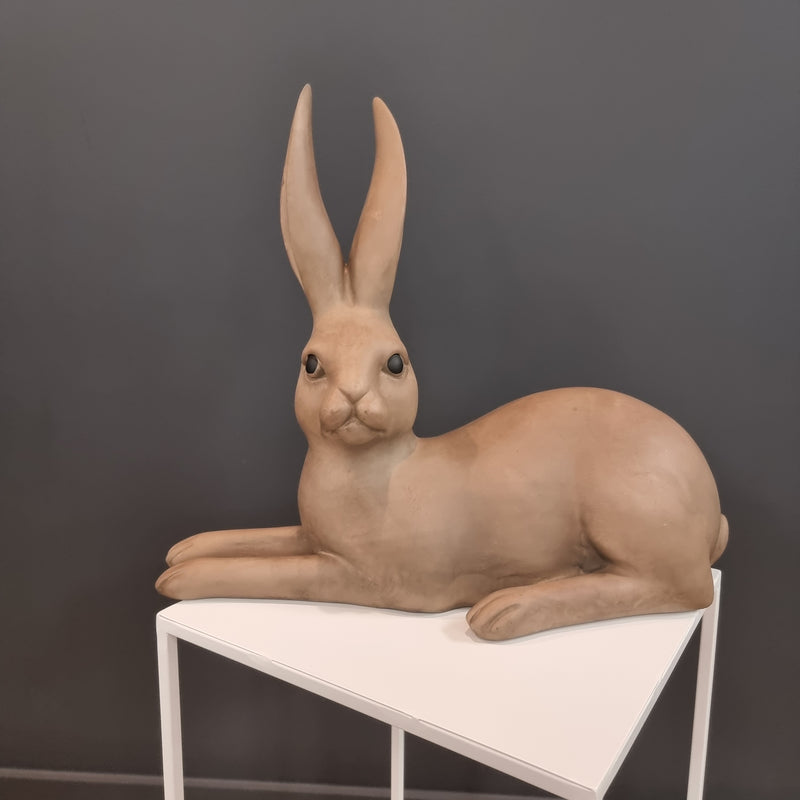 Harold The Hare Lying To the Left Brown