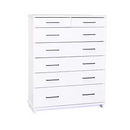 Franz Tallboy 7 Drawer. Gunmetal