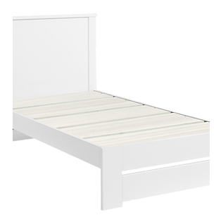 Cosmo Bed Frame & Storage HB King Single