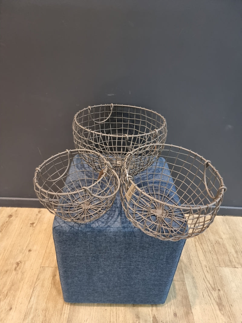 Wire Basket Pear Shaped