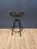 Tractor Seat Barstool Black
