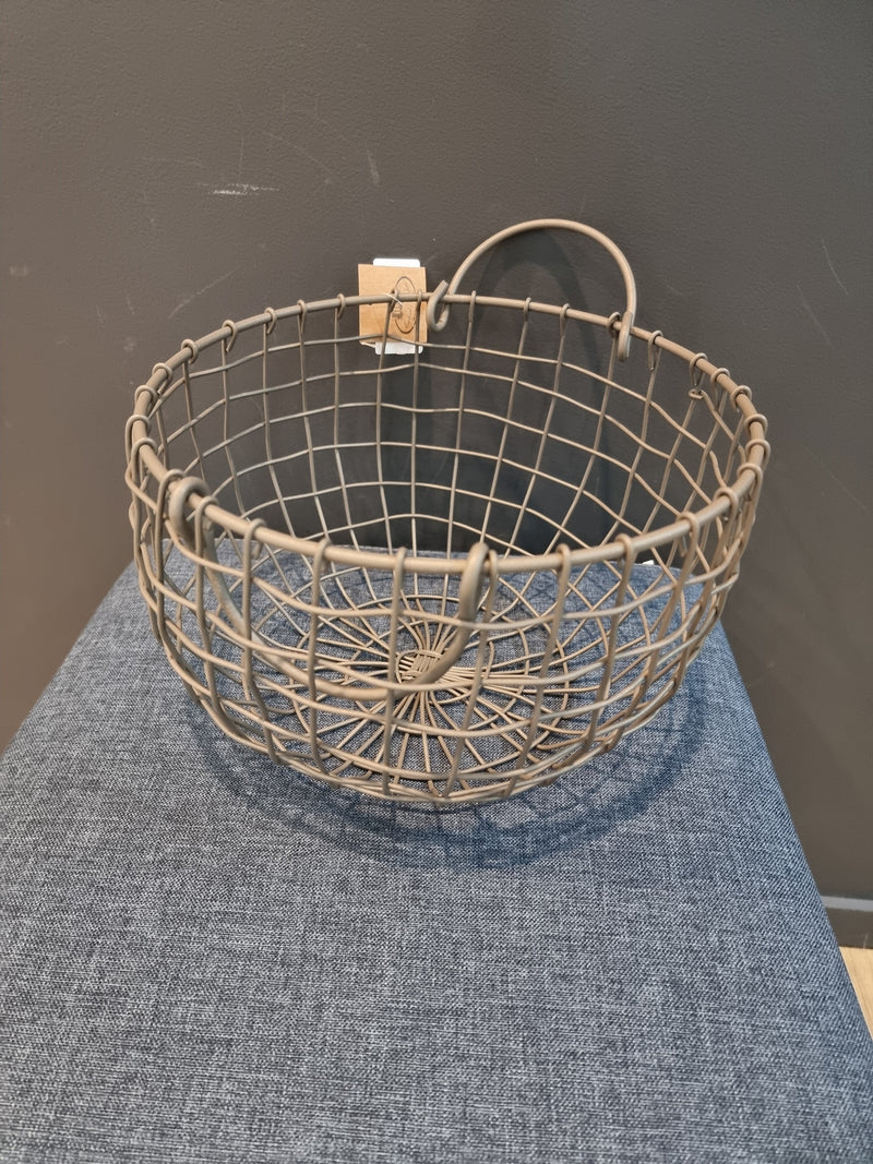 Wire Basket Pear Shaped