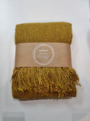 Mulberi  Serenade Throw - Turmeric