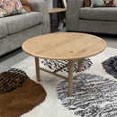 Contempo Natural Oak coffee table