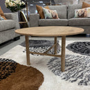 Contempo Natural Oak coffee table