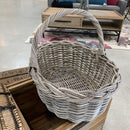 Oval Woven Rattan basket