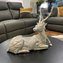 Silver deer - head turning