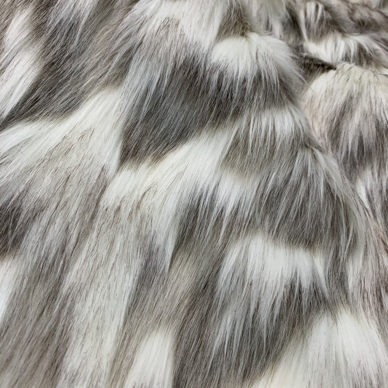 Heirloom Faux fur throw - Snowshoe Hare