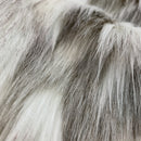Heirloom Faux fur throw - Snowshoe Hare