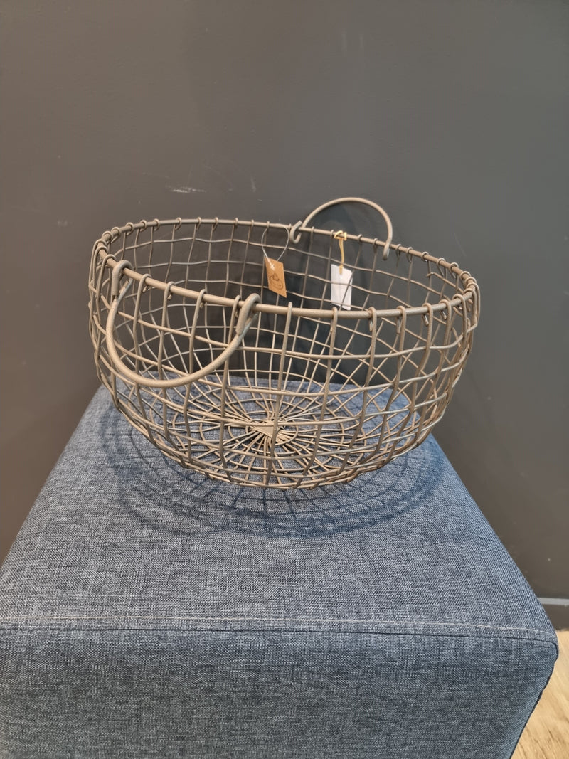 Wire Basket Pear Shaped