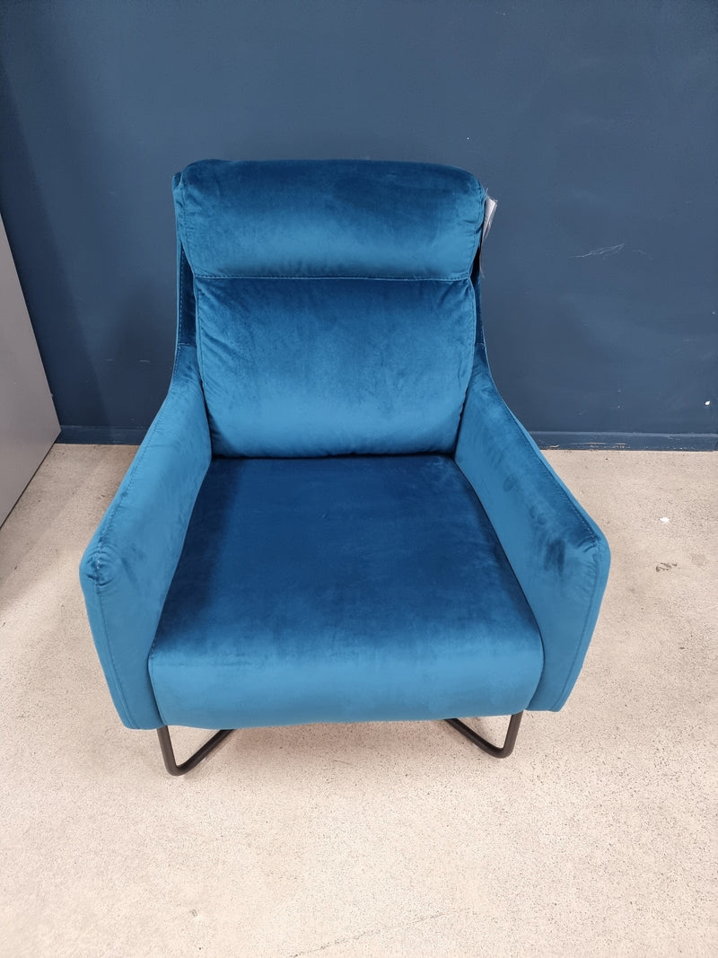 Kerry Chair in Teal Blue
