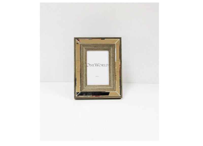 Timbered Mirrored Frame