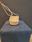 Macrame Hanging Cement Planter